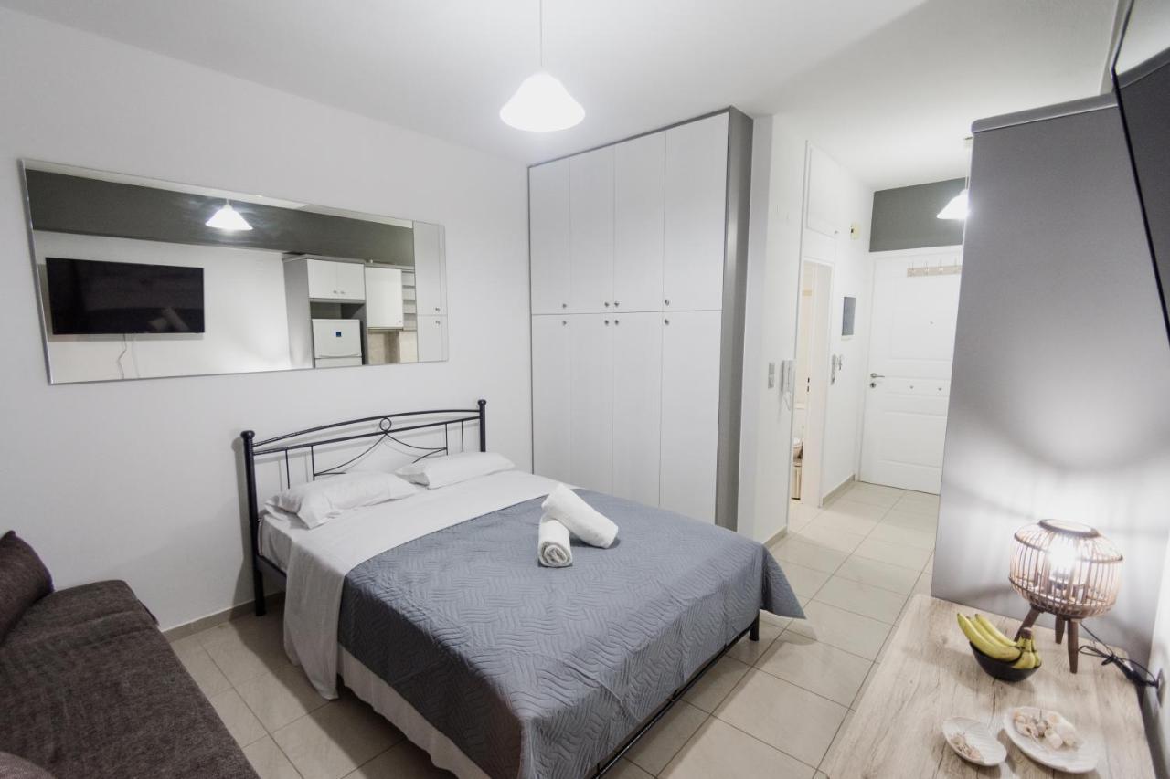 Pavlos Standard Studio With Sea View ريثيمنو المظهر الخارجي الصورة