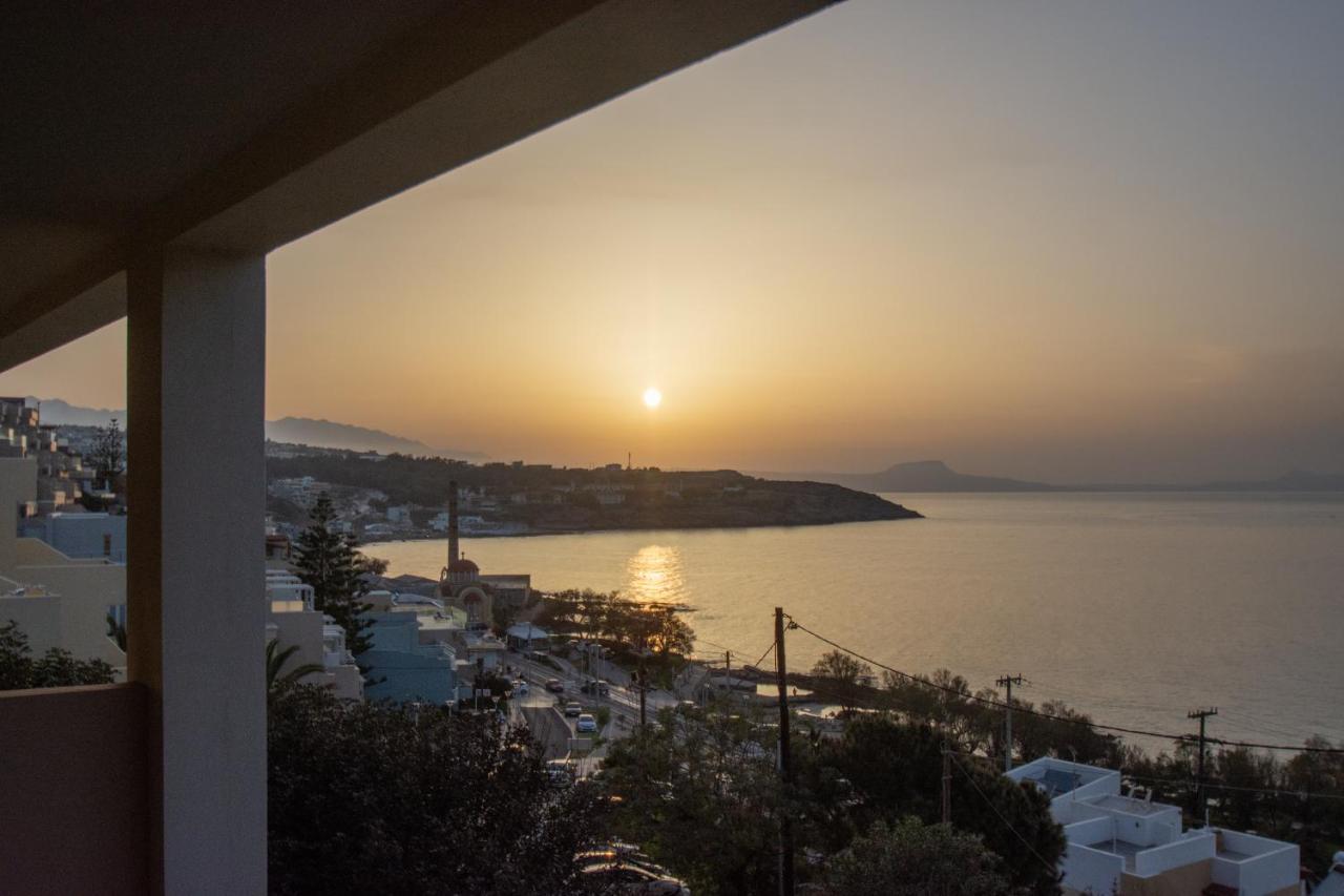 Pavlos Standard Studio With Sea View ريثيمنو المظهر الخارجي الصورة